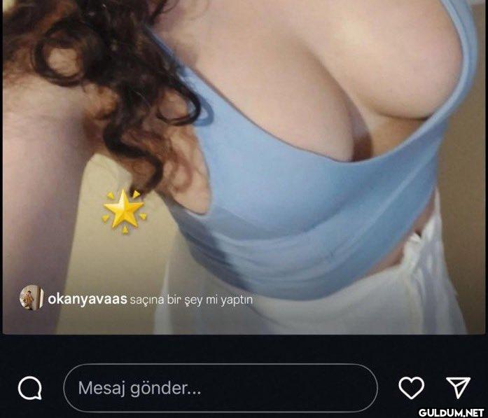 okanyavaas saçına bir şey...
