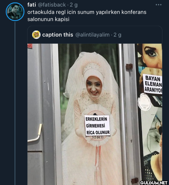 2 g ortaokulda regl icin...