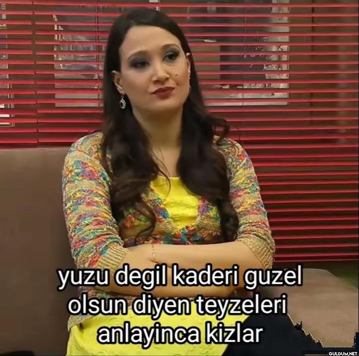 yuzu degil kaderi guzel...