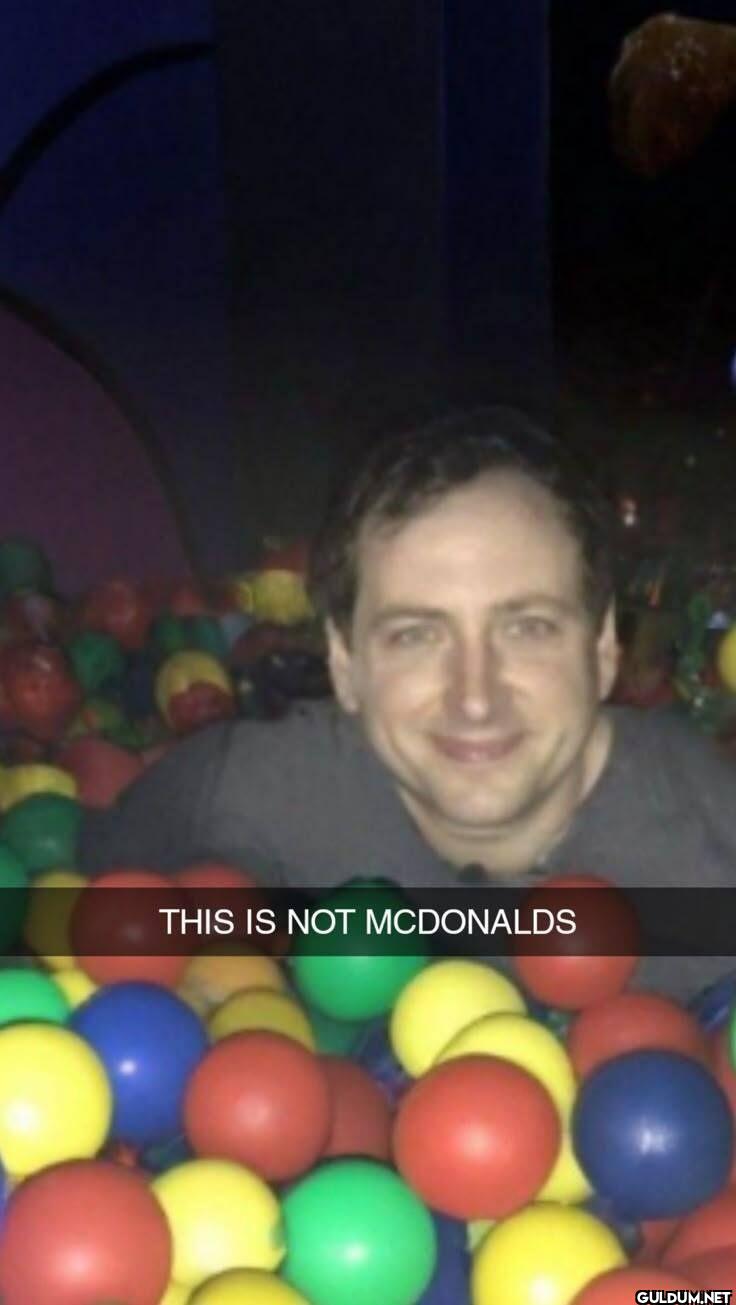 THIS IS NOT MCDONALDS