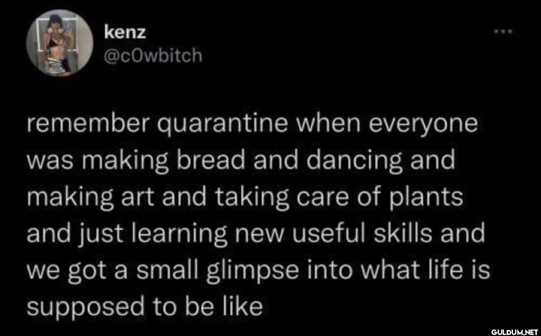 remember quarantine when...