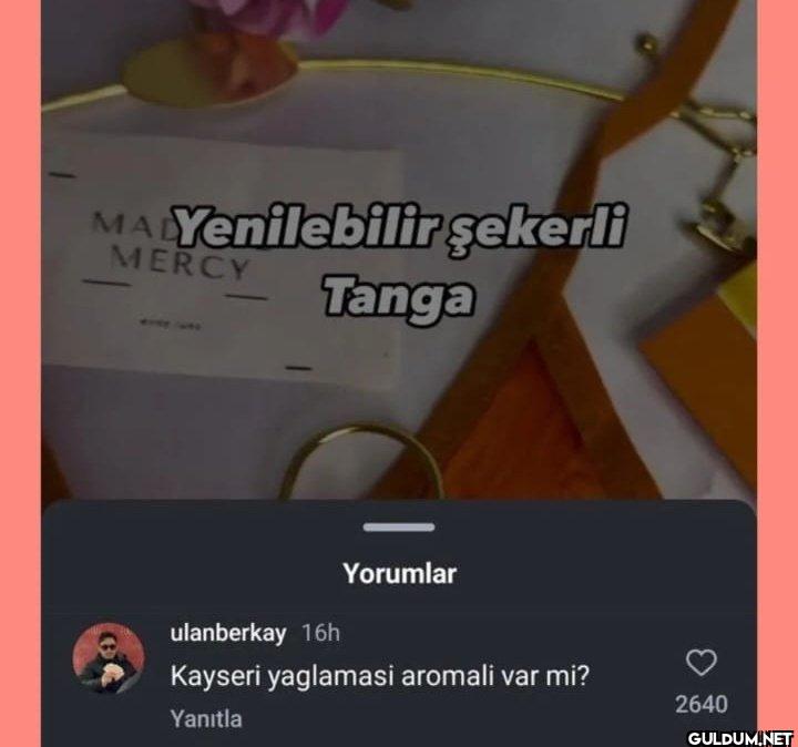 MAYenilebilir şekerli...