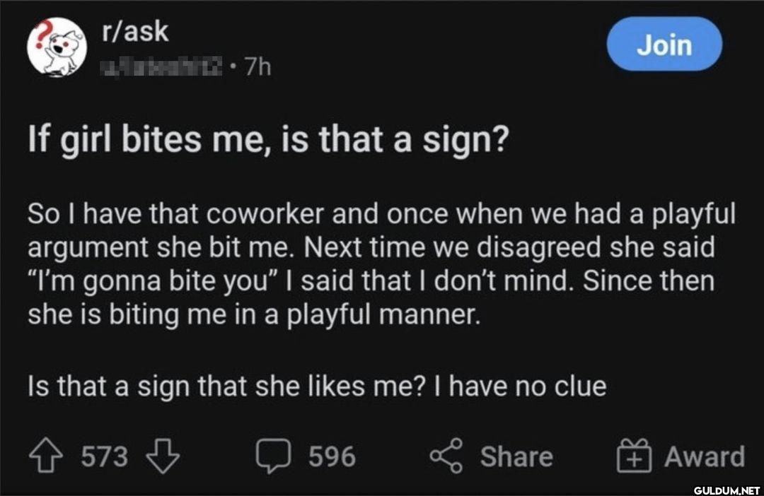 r/ask 2.7h Join If girl...