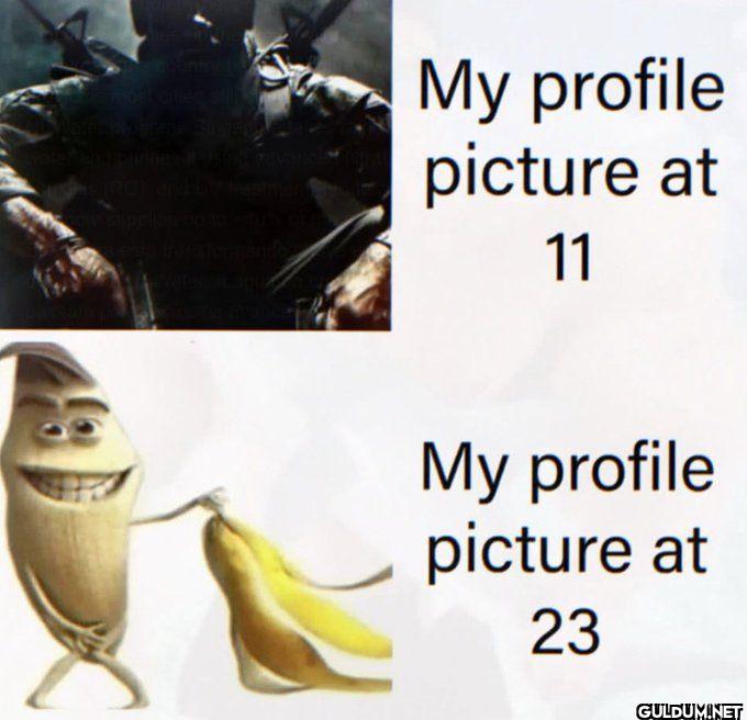 My profile picture at 11...