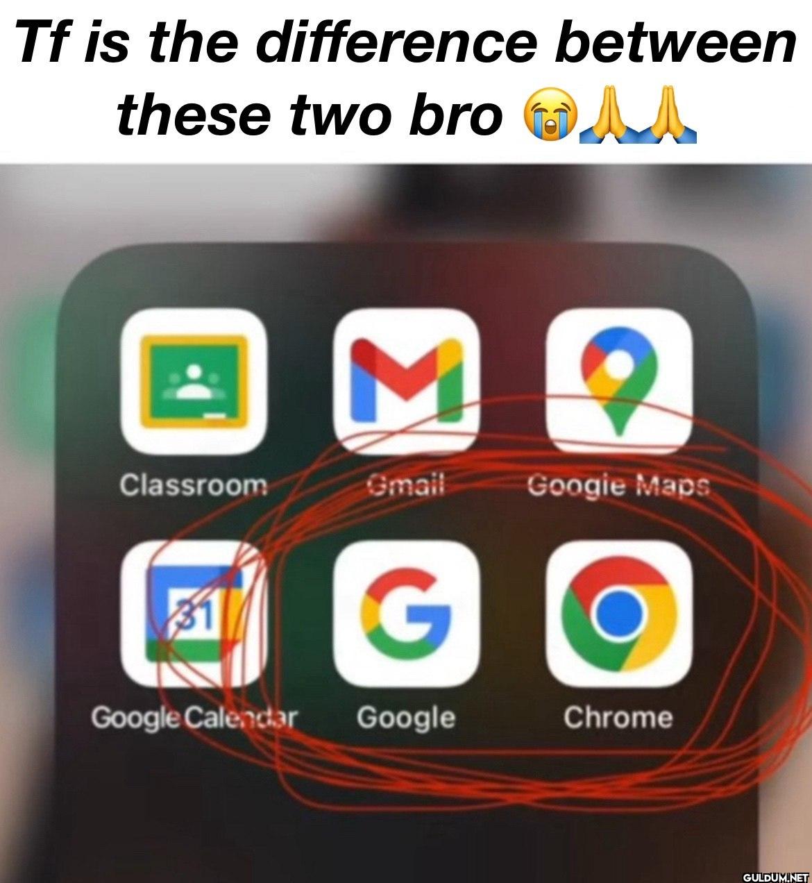 Tf is the difference...
