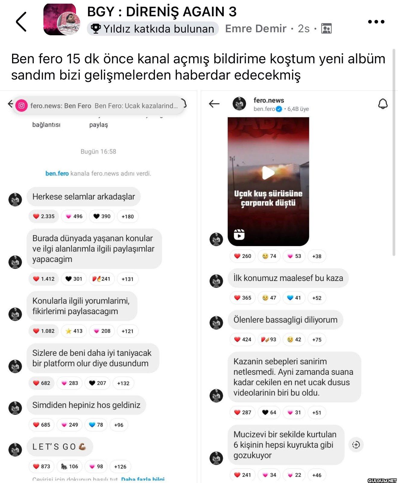 Ben Fero rap kariyerine...