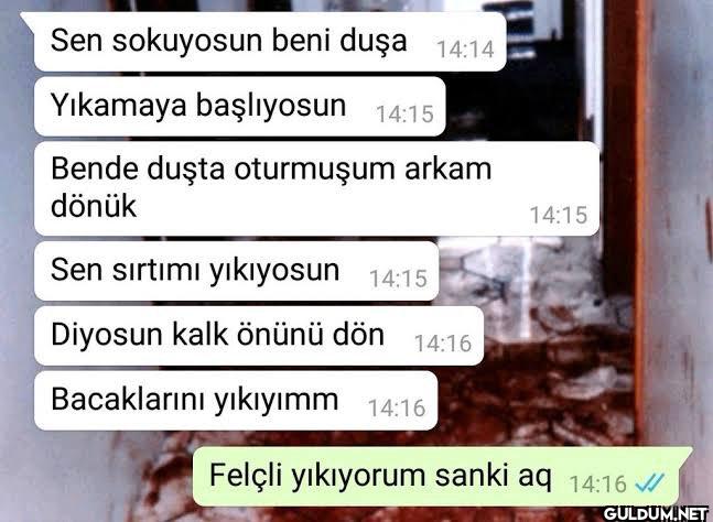 Sen sokuyosun beni duşa...