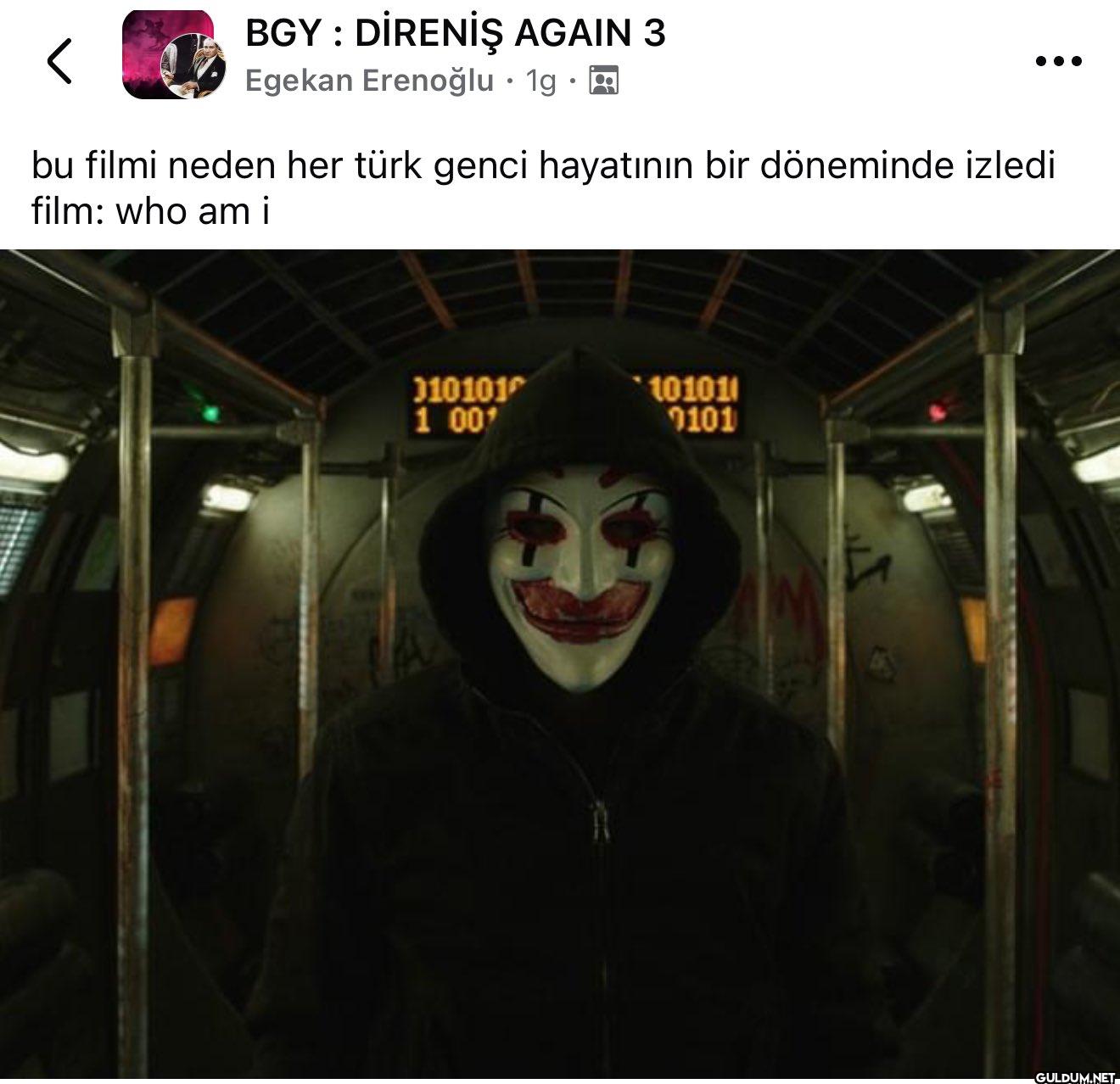 Keşke şu an çıkan filmler...