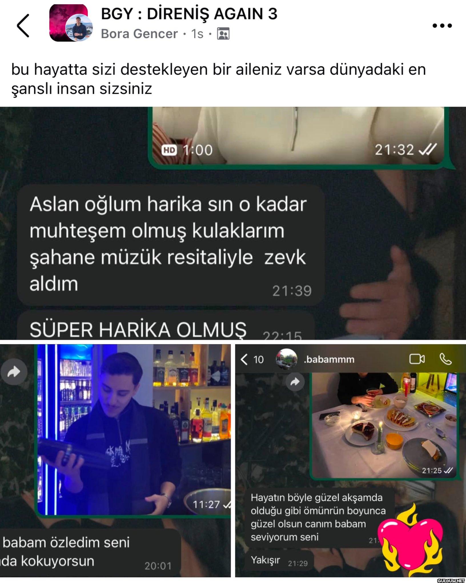 Aileye bak bu elemanın...