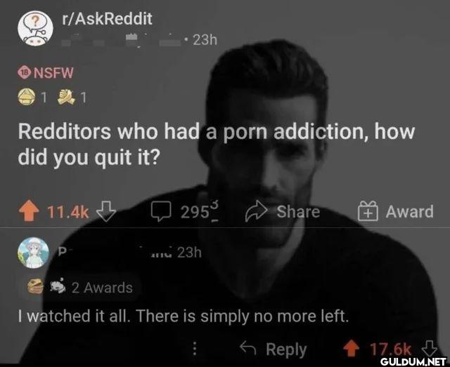 NSFW 1 1 Redditors who had...