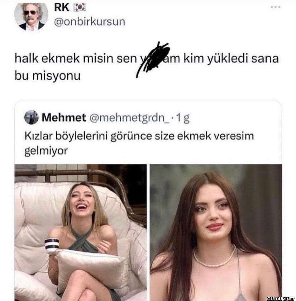 halk ekmek misin sen yam...