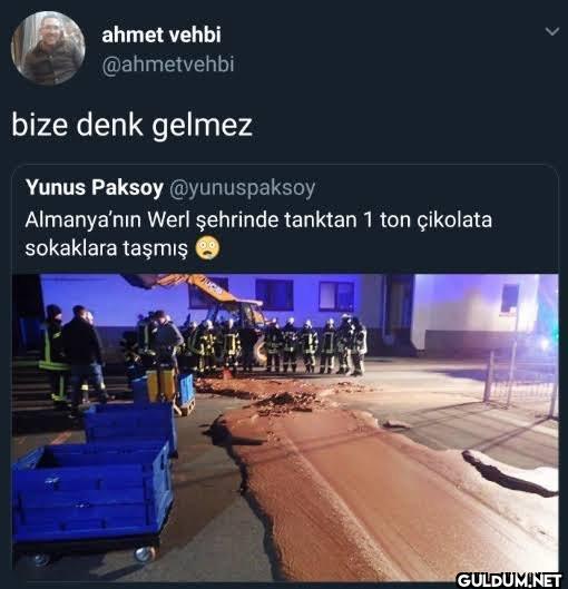 bize denk gelmez Yunus...