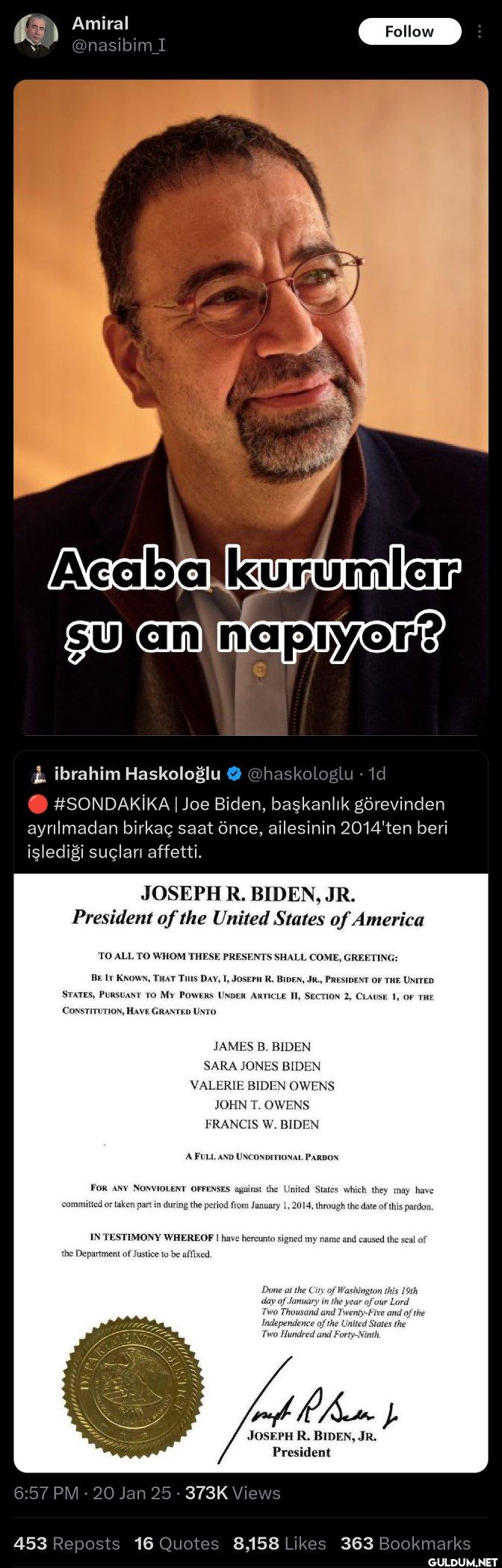 Follow B Acaba kurumlar Şu...