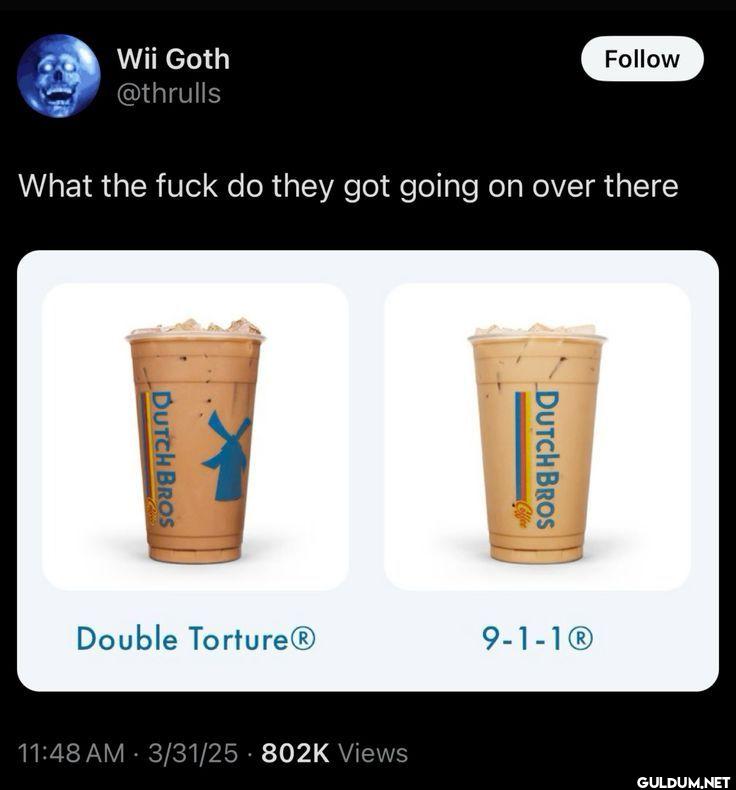 What the fuck do they got...