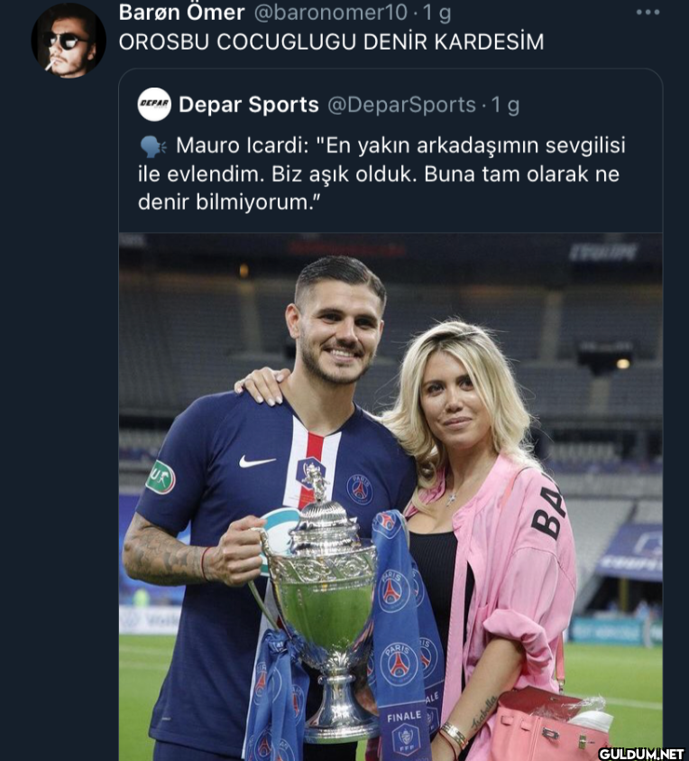 OROSBU COCUGLUGU DENİR...