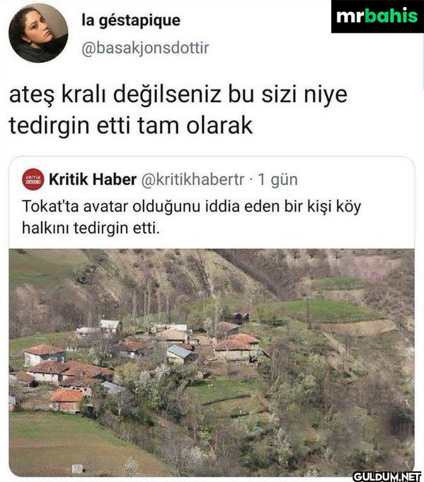 ateş kralı değilseniz bu...