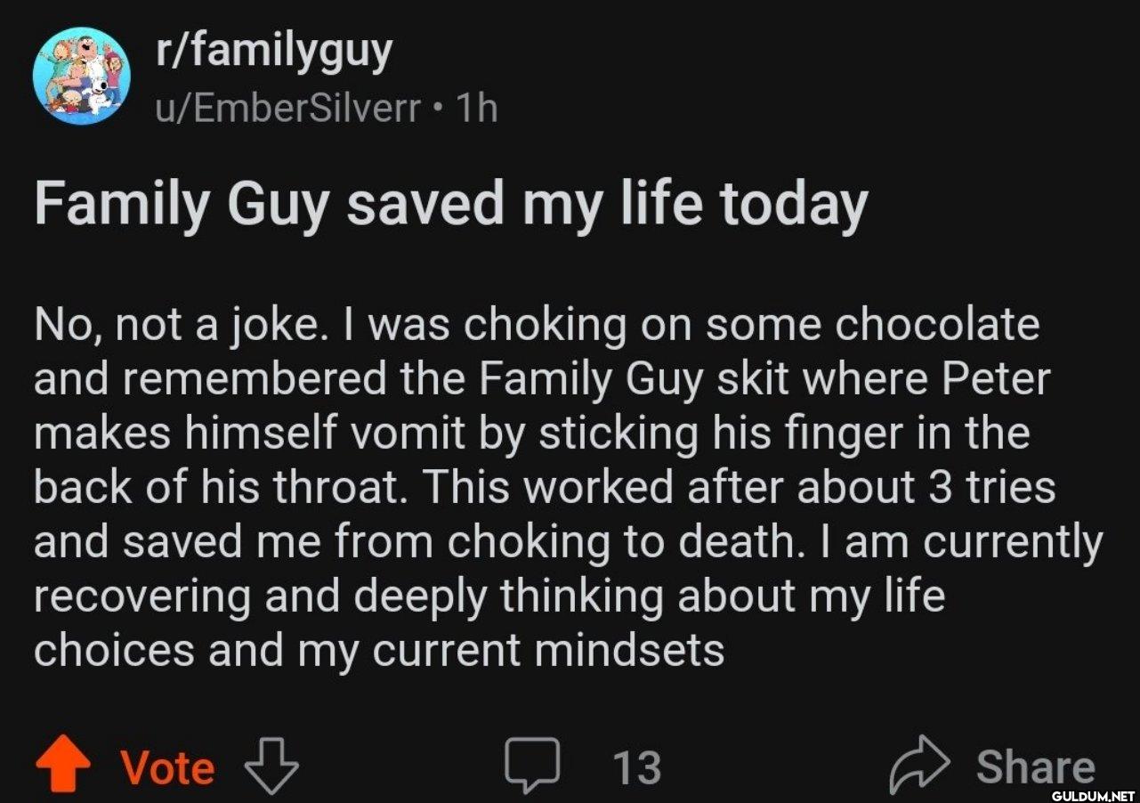 r/familyguy u/EmberSilverr...