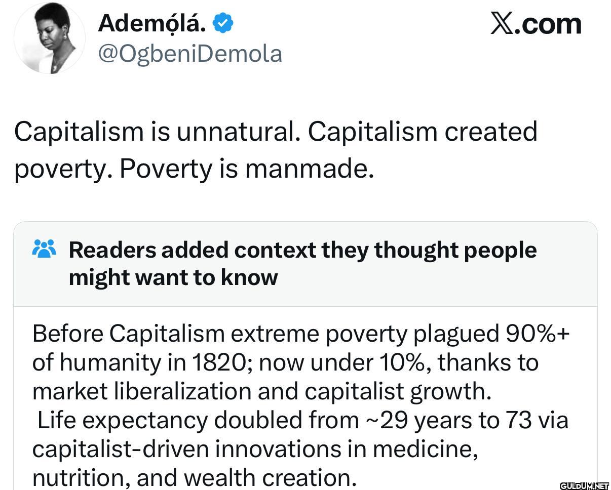 X.com Capitalism is...
