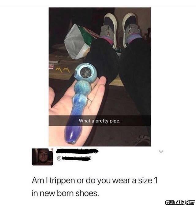 EMM What a pretty pipe. Am...