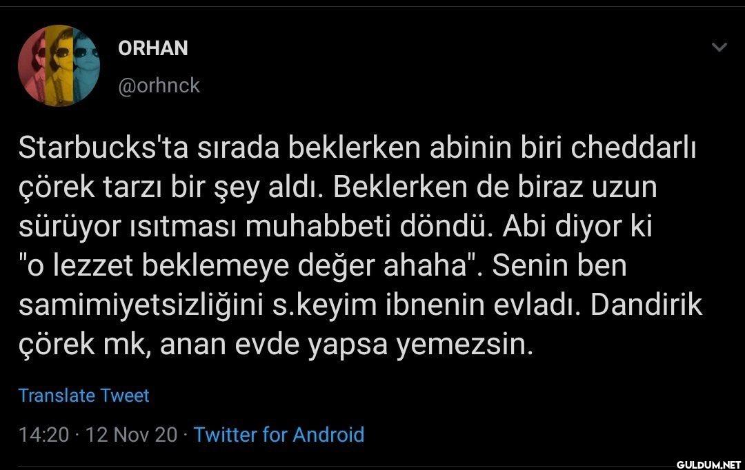 Starbucks'ta sırada...