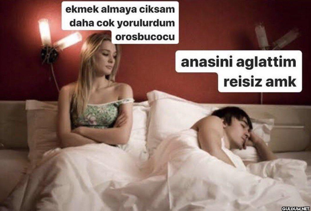ekmek almaya ciksam daha...