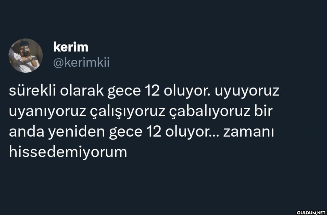 sürekli olarak gece 12...
