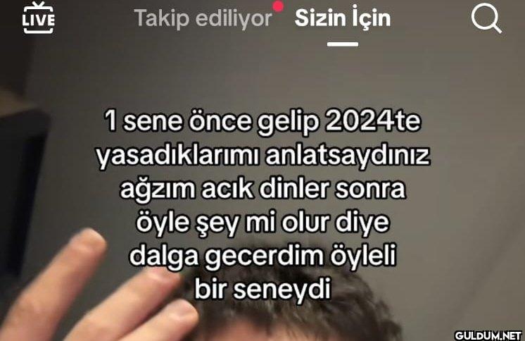 LIVE Takip ediliyor Sizin...