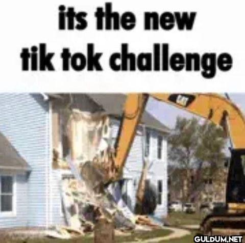 its the new tik tok challenge