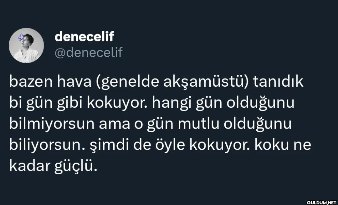 bazen hava (genelde...