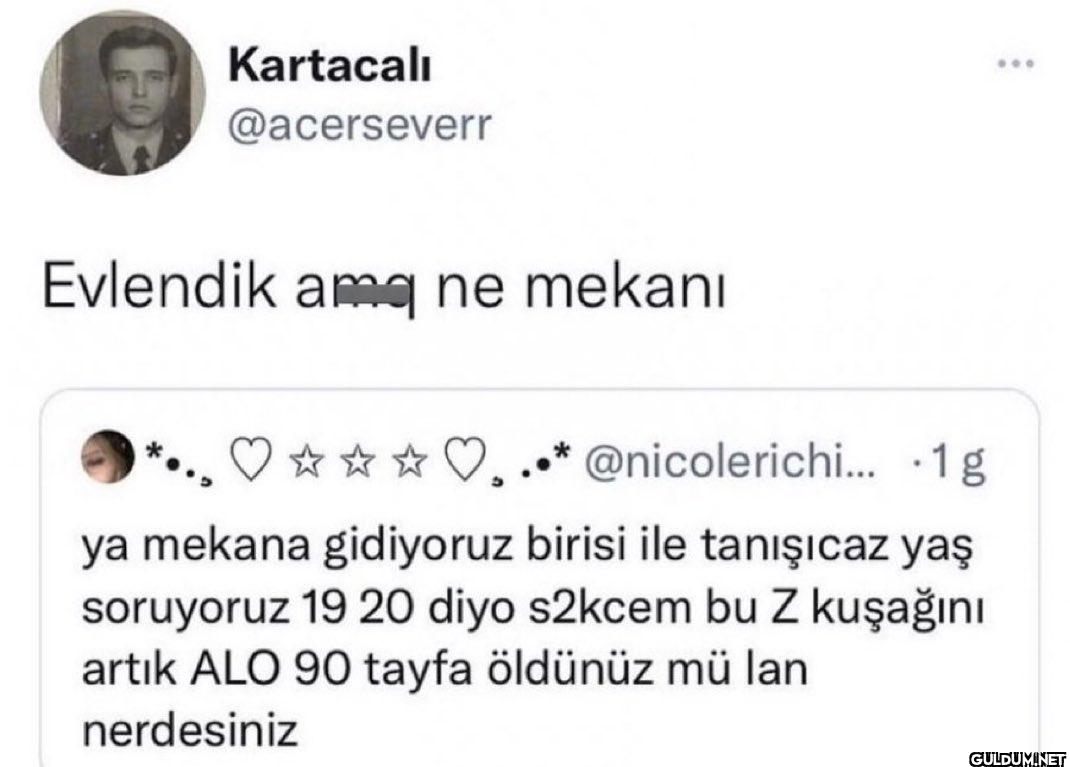 Evlendik ama ne mekani...