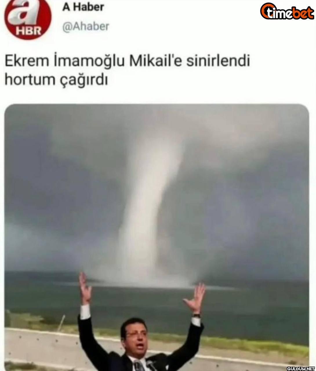 Ekrem İmamoğlu Mikail'e...