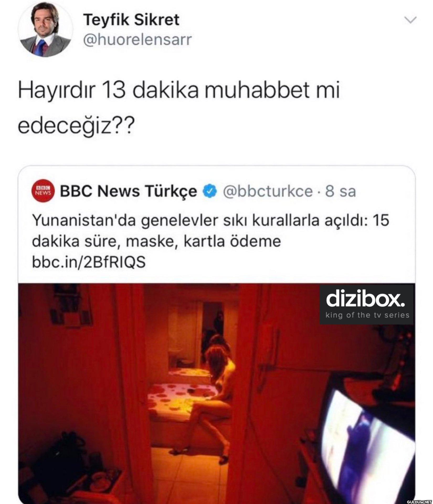Hayırdır 13 dakika...