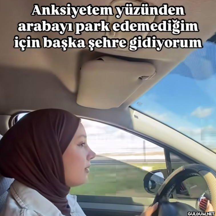 Anksiyetem yüzünden...