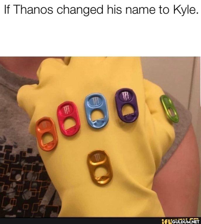︎ ︎ ︎ ︎    If Thanos...