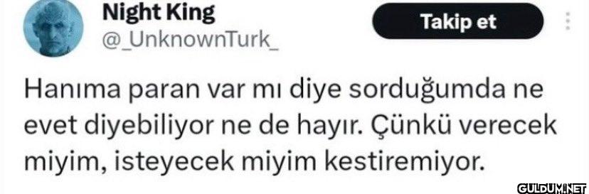 Takip et Hanıma paran var...