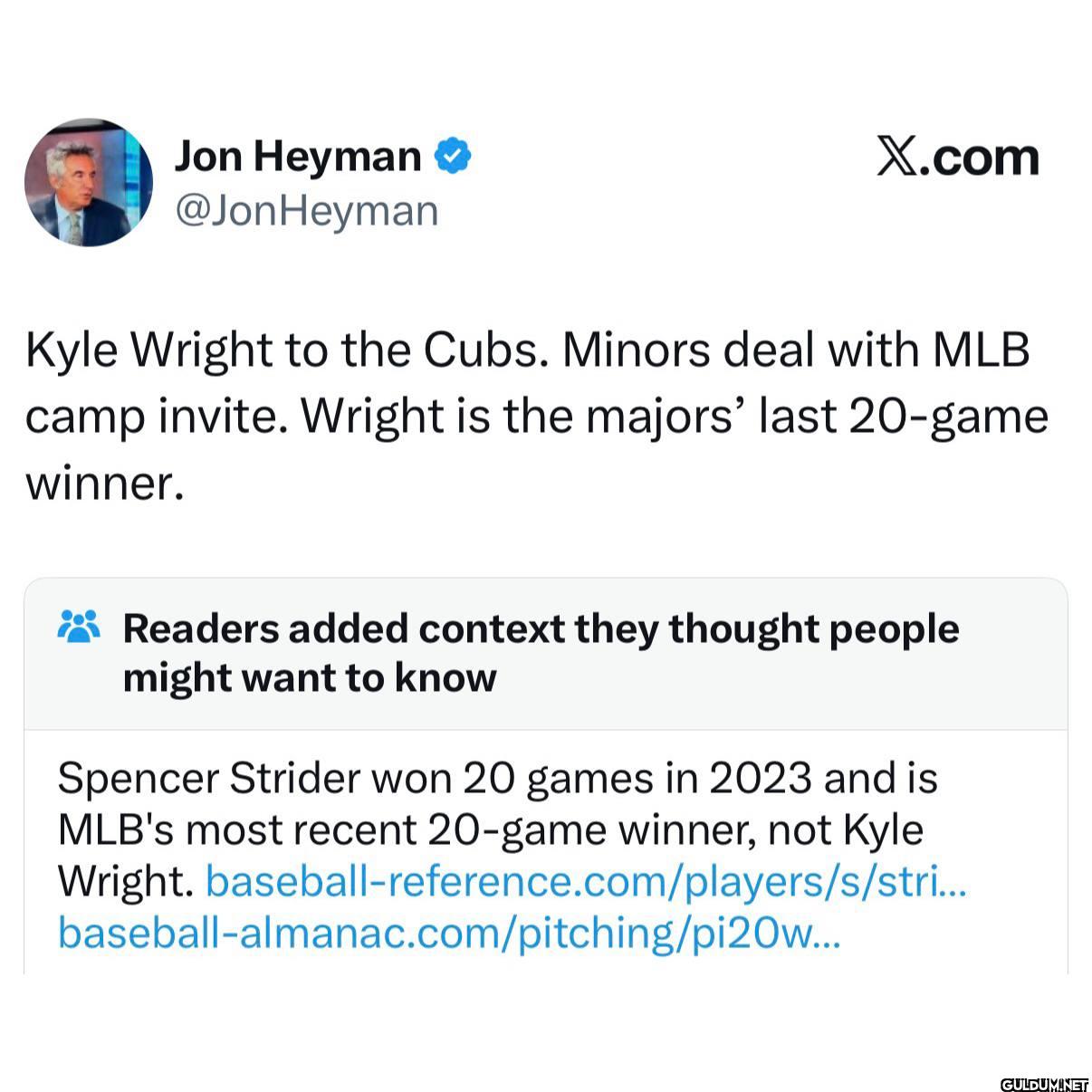 X.com Kyle Wright to the...