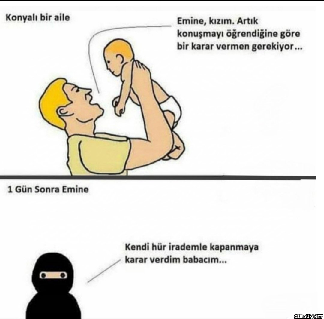 Konyalı bir aile Emine,...