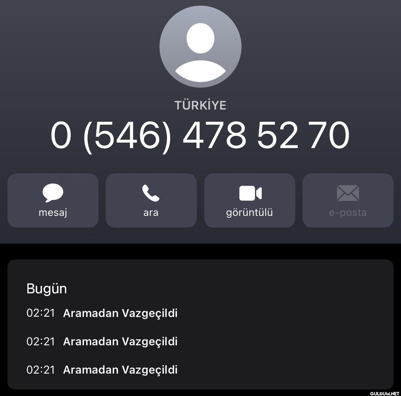 Aç artık şu telefonu   ...