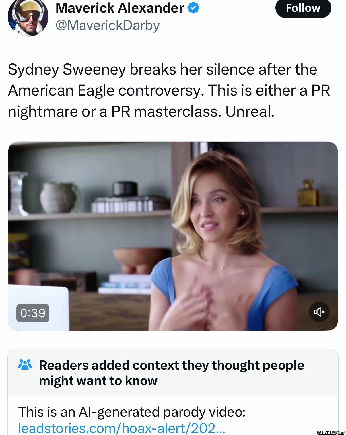Follow Sydney Sweeney...
