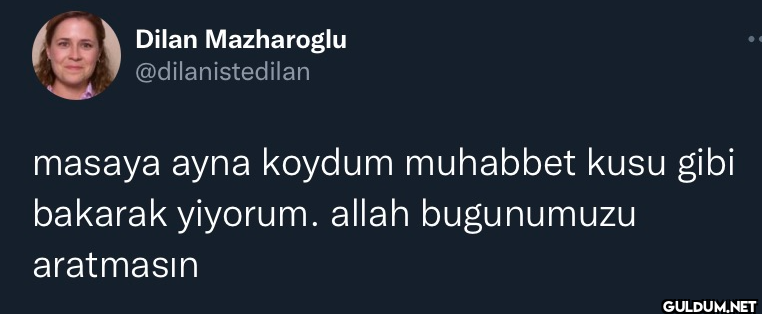 masaya ayna koydum...