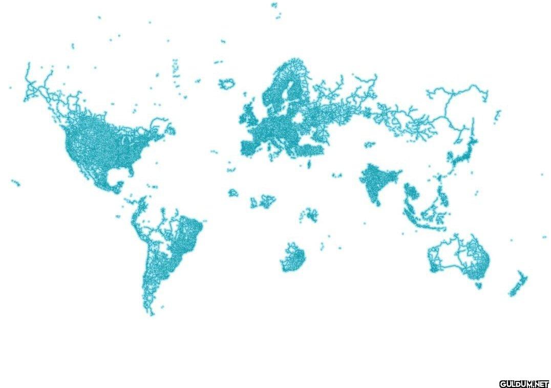 World map according to...