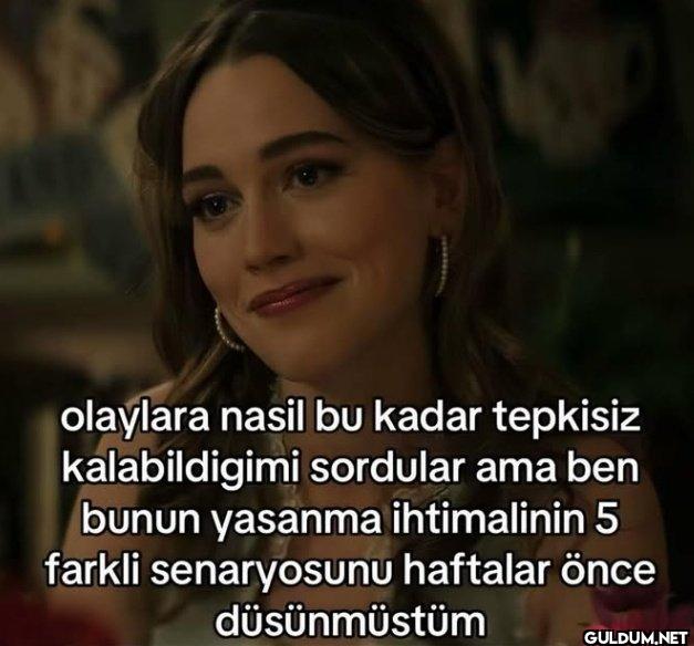 olaylara nasil bu kadar...