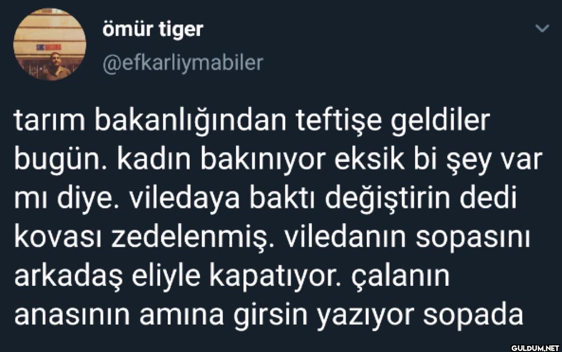 tarım bakanlığından...