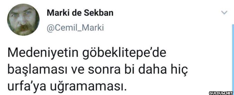 Medeniyetin göbeklitepe'de...