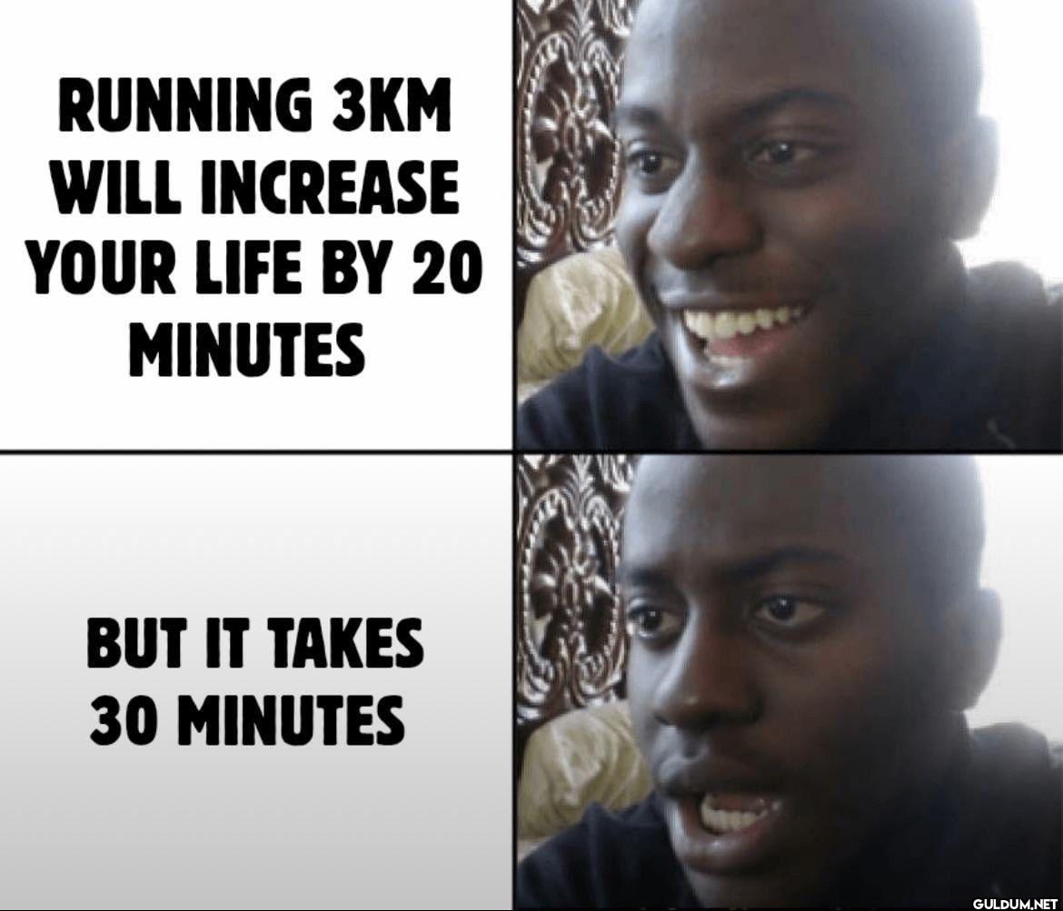 RUNNING 3KM WILL INCREASE...