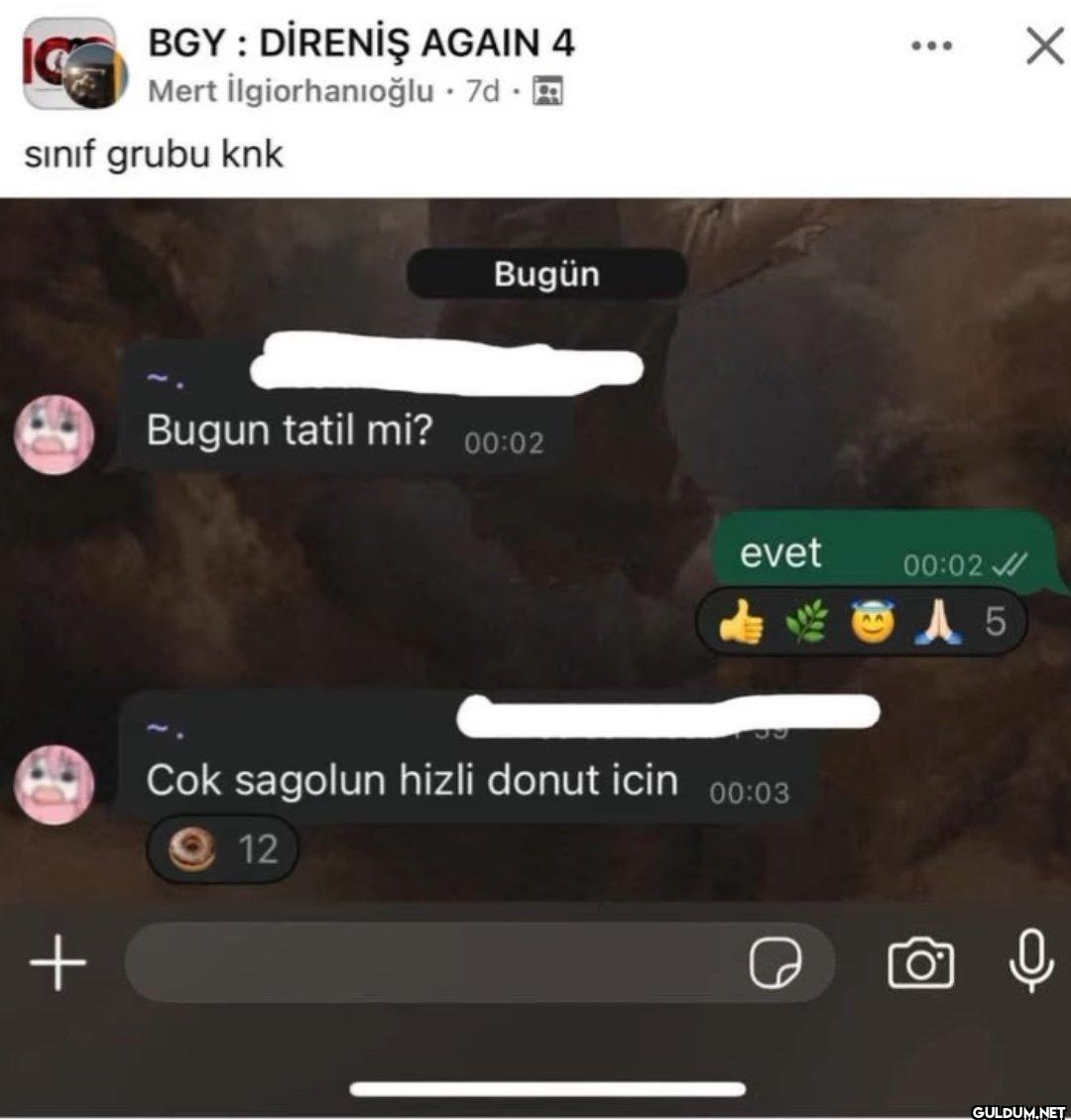 BGY: DİRENİŞ AGAIN 4 Mert...
