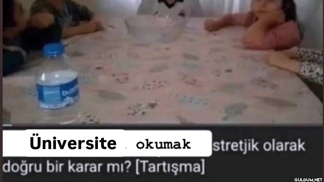 Üniversite okumak stretjik...