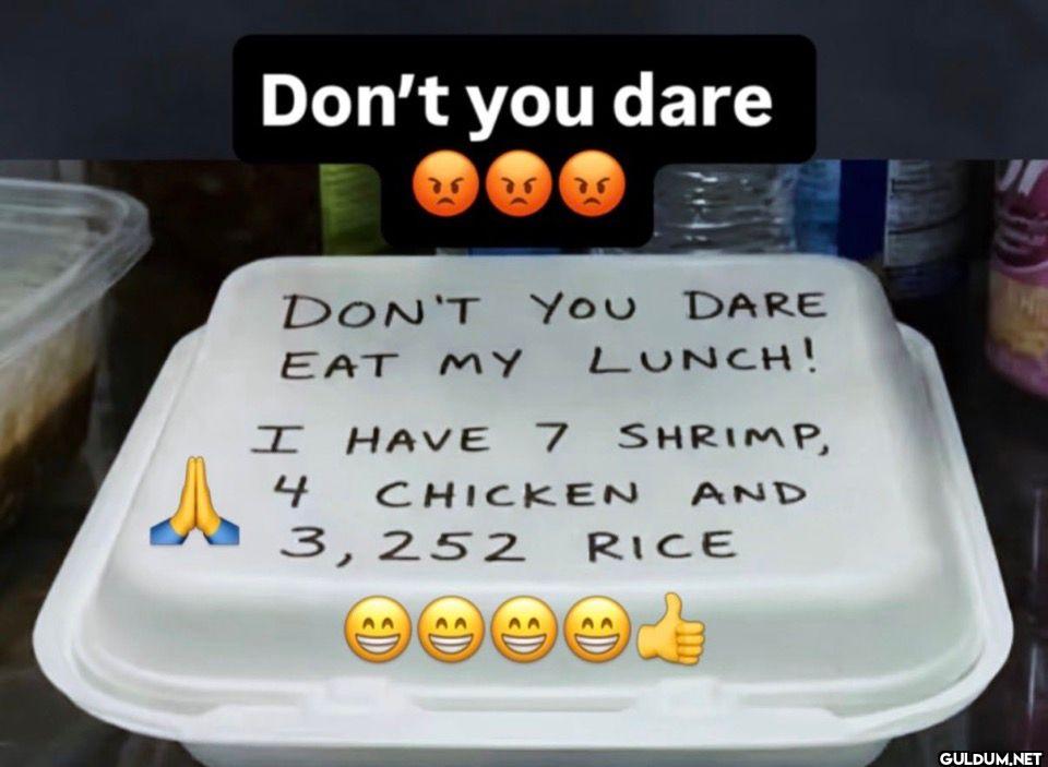 Don't you dare DON'T YOU...