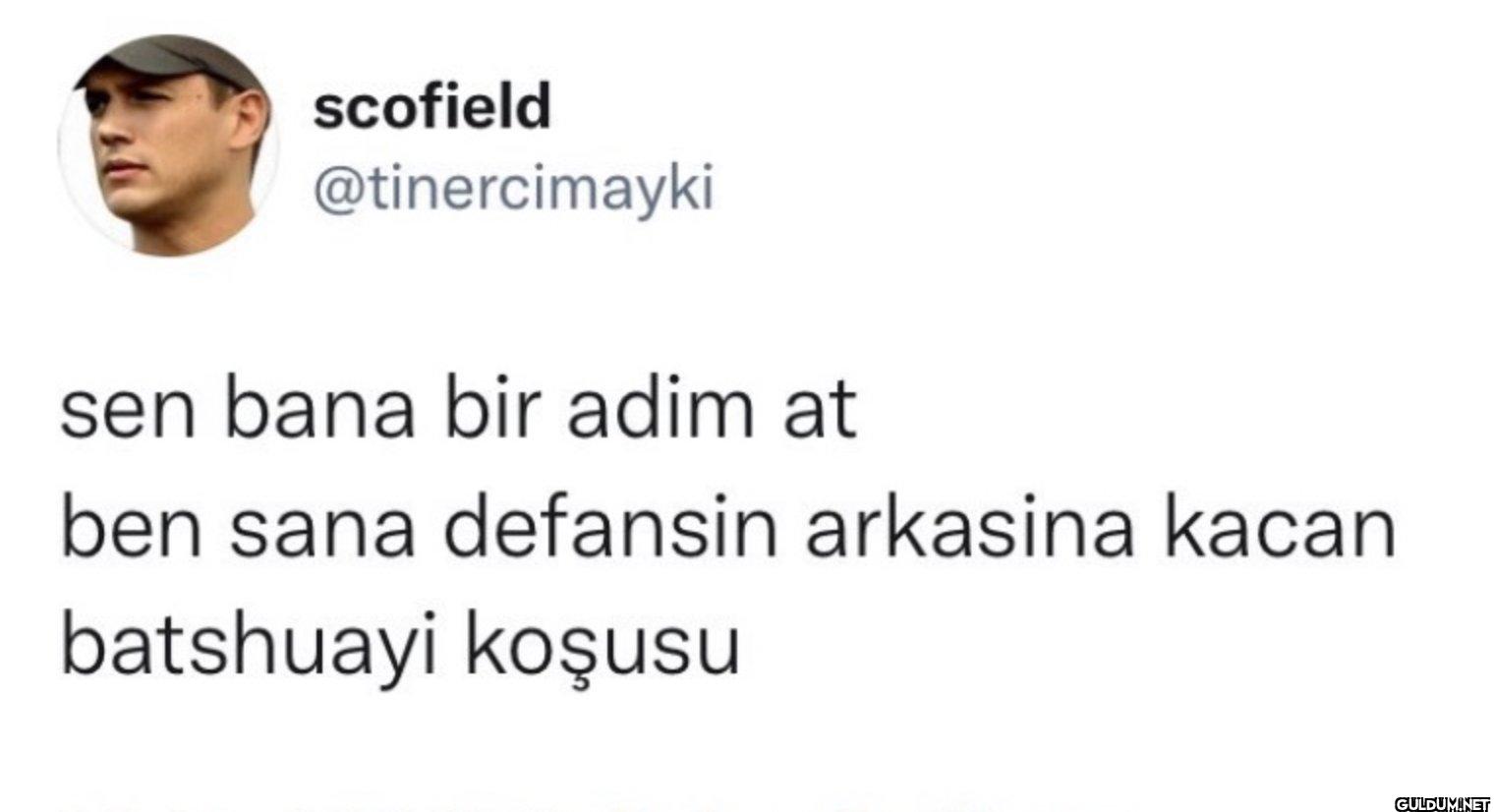 sen bana bir adim at ben...