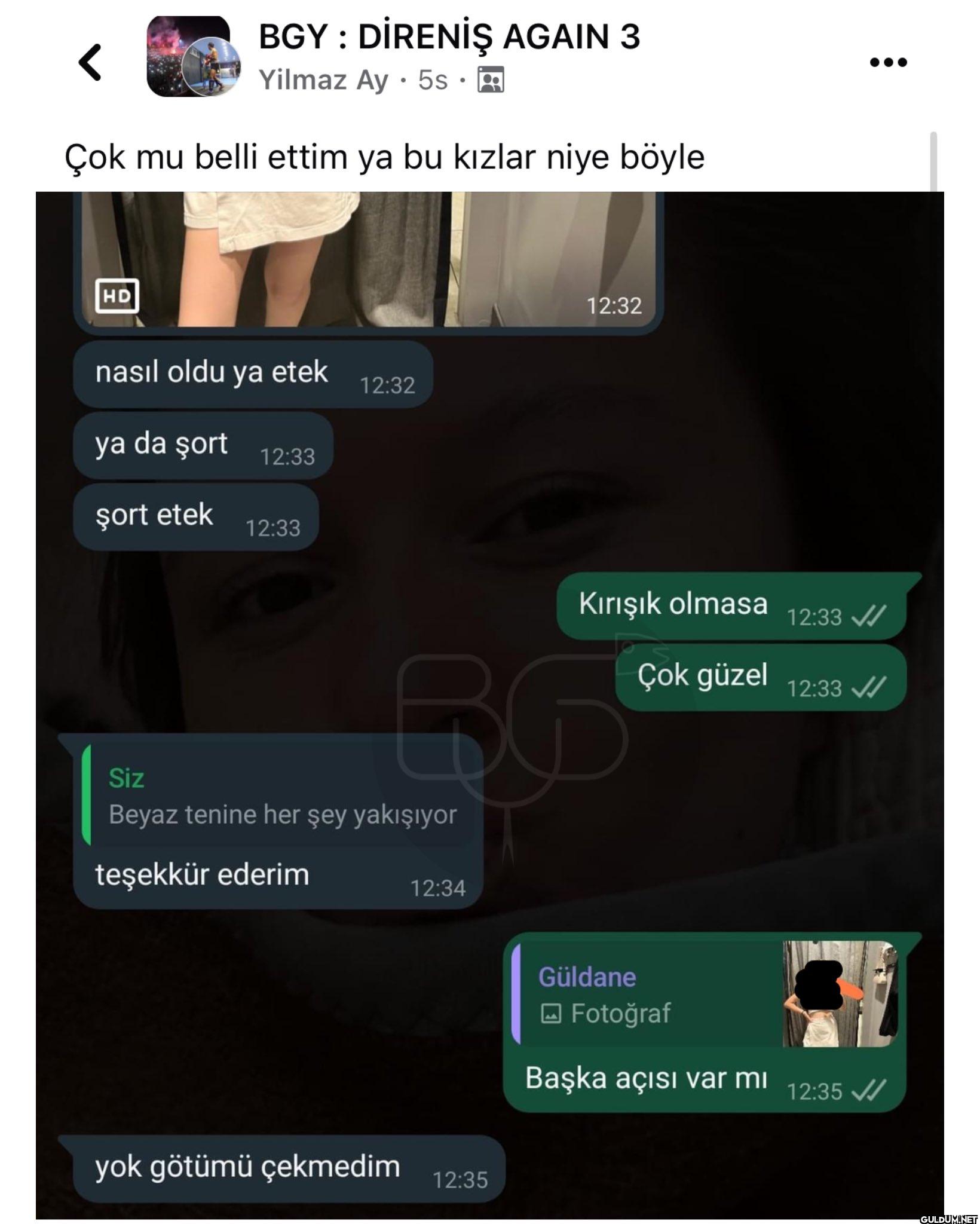 Bayılıyorum açık sözlü...